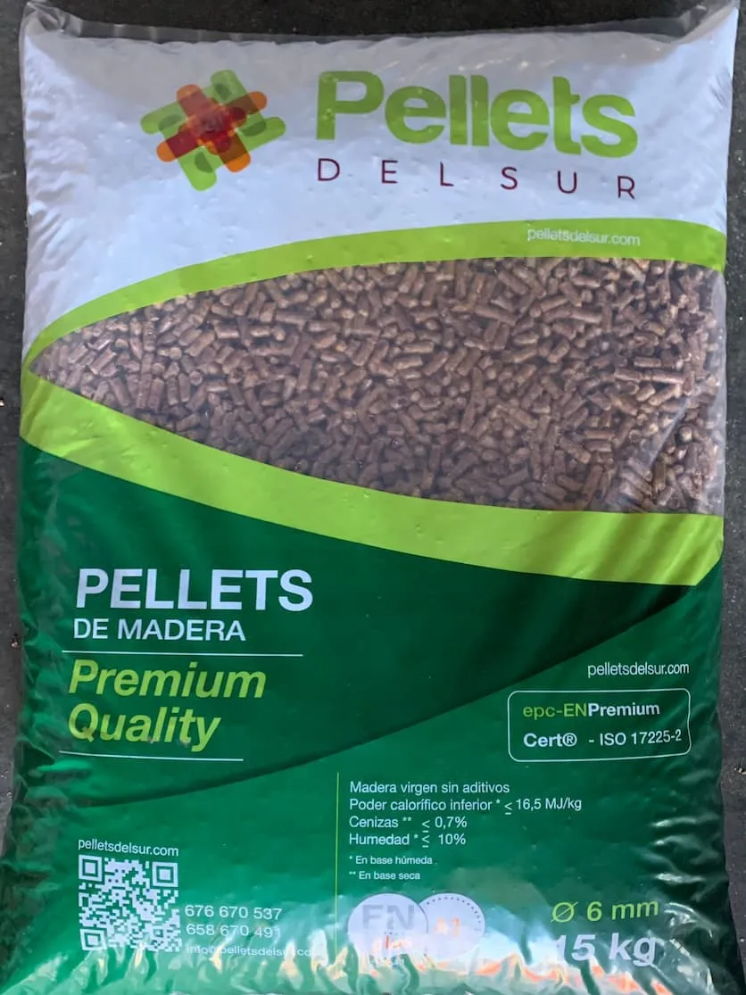 Palet Pellet 78 sacos