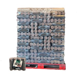 Pallet de Briquetas de Encina – 136 unidades de alto poder calorífico